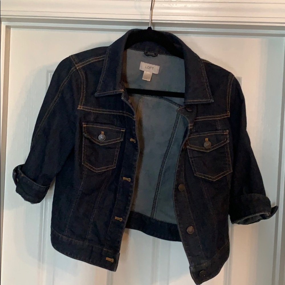 Denim 3/4 sleeve